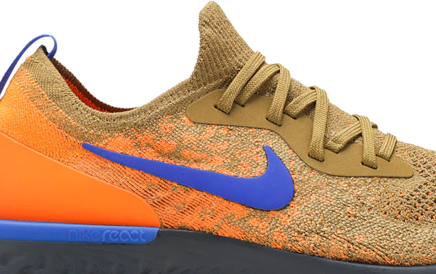 Epic react sales flyknit beige