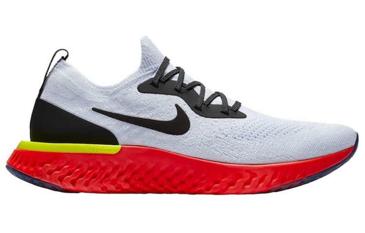 Order Kasut Nike Epic React Flyknit Putih Merah AQ0067-103