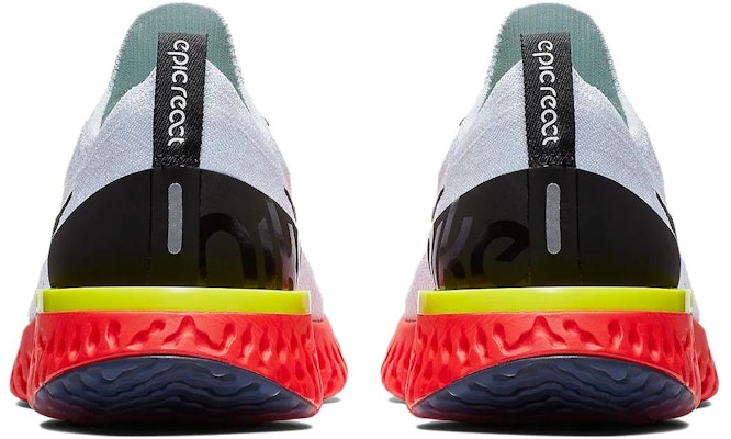 耐吉Epic React Flyknit白亮深紅AQ0067-103 Details for 耐吉Epic React Flyknit白亮深紅AQ0067-103