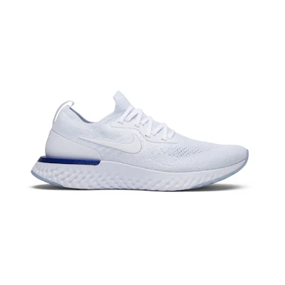Nike Epic React Flyknit White Racer Blue