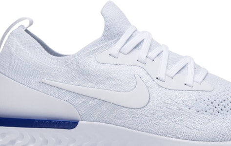 耐克Epic React Flyknit白色竞速蓝 AQ0067-100 Order 耐克Epic React Flyknit白色竞速蓝 AQ0067-100