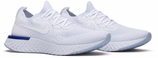 Nike Epic React Flyknit Putih Racer Biru AQ0067-100 1