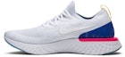 Lookbook Nike Epic React Flyknit Putih Biru Racer Pink Blast AQ0067-101