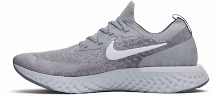Nike Epic React Flyknit Abu-abu Wolf AQ0067-002 Lookbook Nike Epic React Flyknit Abu-abu Wolf AQ0067-002