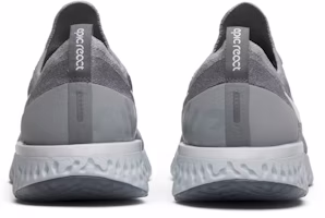 Nike Epic React Flyknit Abu-abu Wolf AQ0067-002 Details for Nike Epic React Flyknit Abu-abu Wolf AQ0067-002