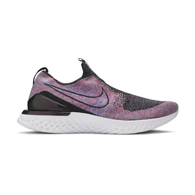 Nike Epic React Moc Flyknit Black University Red Hyper Jade