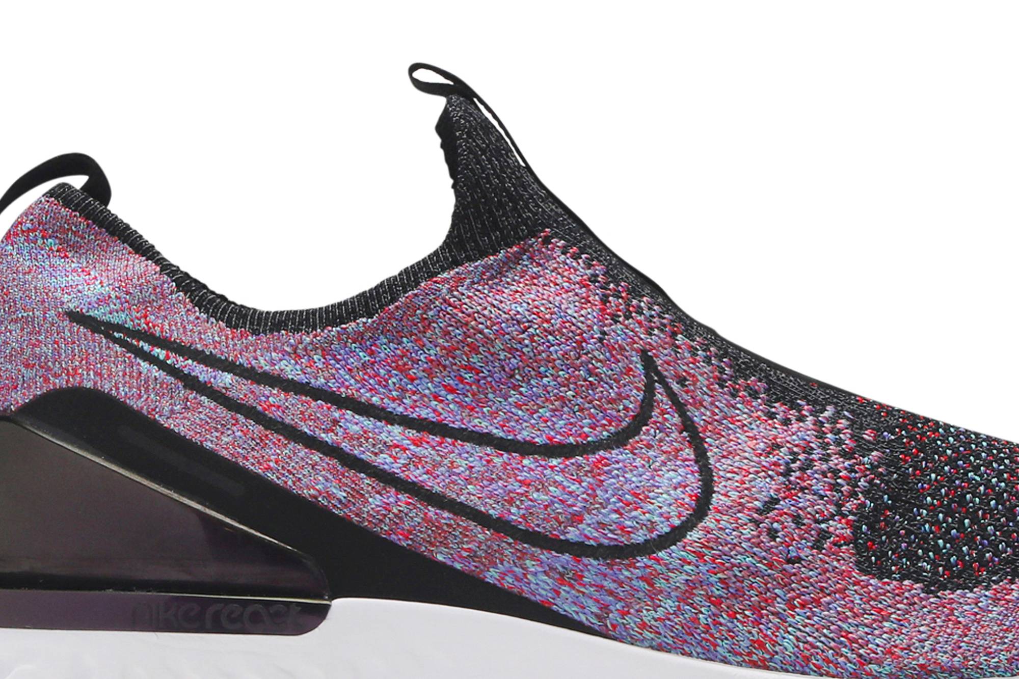 Order 耐克Epic React Moc Flyknit 黑红翡翠绿 BV0417-002