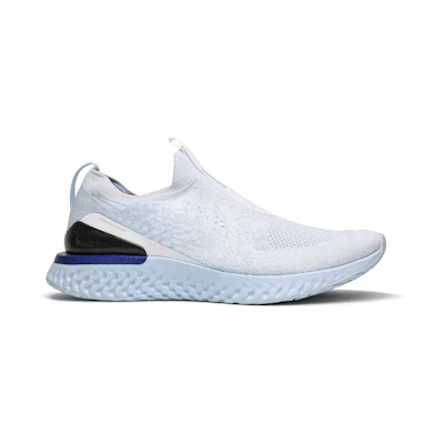 Nike Epic React Moc Flyknit White Hydrogen Blue