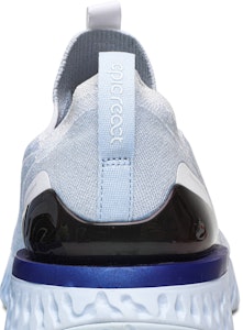 Nike Epic React Moc Flyknit Blanco Azul Hidrógeno BV0417-101 Sizing Nike Epic React Moc Flyknit Blanco Azul Hidrógeno BV0417-101