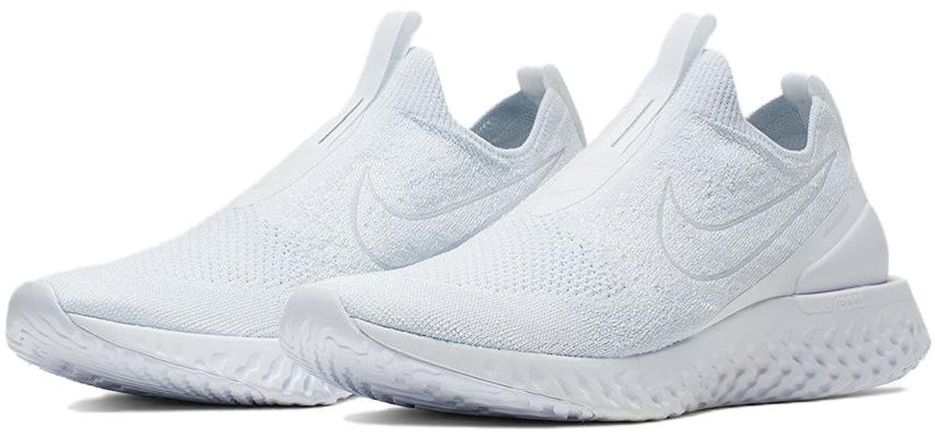 Nike Epic React Moc Flyknit Putih Pure Platinum BV0417-100 Lookbook Nike Epic React Moc Flyknit Putih Pure Platinum BV0417-100