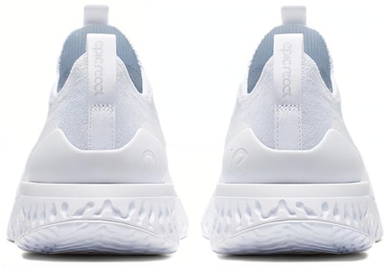 Nike Epic React Moc Flyknit Blanco Platino Puro BV0417-100 Shop Nike Epic React Moc Flyknit Blanco Platino Puro BV0417-100