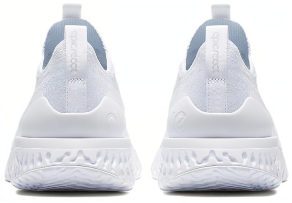 Nike Epic React Moc Flyknit Putih Pure Platinum BV0417-100 Shop Nike Epic React Moc Flyknit Putih Pure Platinum BV0417-100