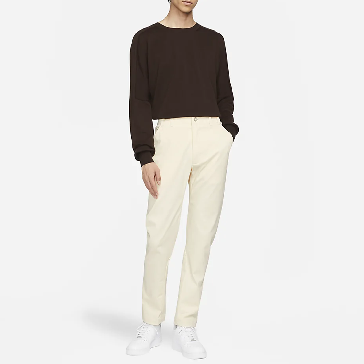 Nike ESC Solid Straight-Leg Casual Pants Wheat DH2874-790 圖 4