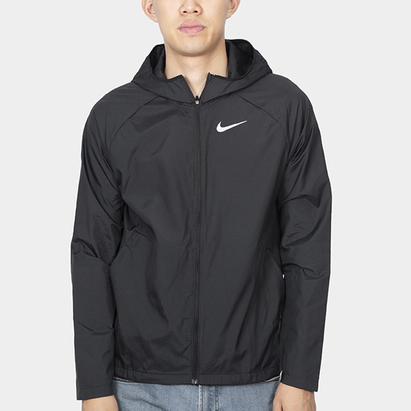 Nike Essential Black Training Hoodie Jacket Spring Gift CV7428-010 圖 5