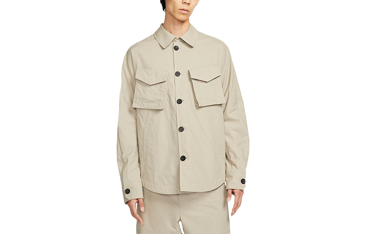 Nike Every Stitch  Stone Utility Work Jacket with Multi-Pockets. DH2898-230