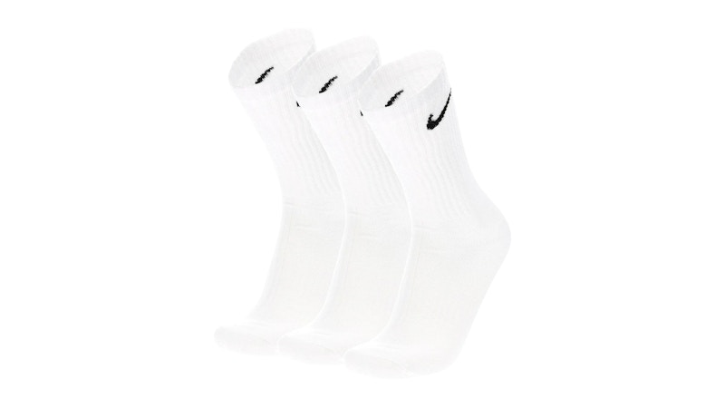 Nike Everyday Lightweight Crew Socks 'White/Black'