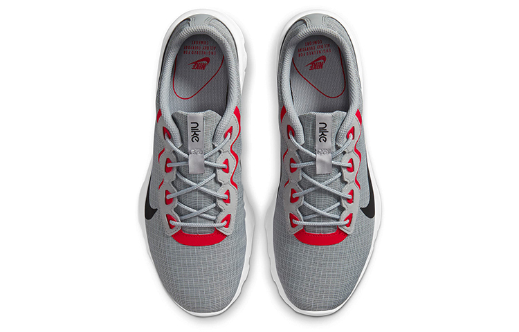 Shop Nike Explore Strada 'Gray Red Black' CD7093-012