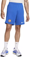 Nike F.C. Barcelona 2023/24 Stadium Away Elastic Waist Soccer Shorts Blue DX2707-463 Nike F.C. Barcelona 2023/24 Stadium Away Elastic Waist Soccer Shorts Blue DX2707-463