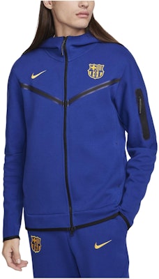 Nike F.C. 巴塞隆納 Tech Fleece Windrunner 連帽外套 藍色 FZ3957-455 Buy Nike F.C. 巴塞隆納 Tech Fleece Windrunner 連帽外套 藍色 FZ3957-455