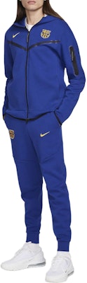 Nike F.C. 巴塞隆納 Tech Fleece Windrunner 連帽外套 藍色 FZ3957-455 Shop Nike F.C. 巴塞隆納 Tech Fleece Windrunner 連帽外套 藍色 FZ3957-455