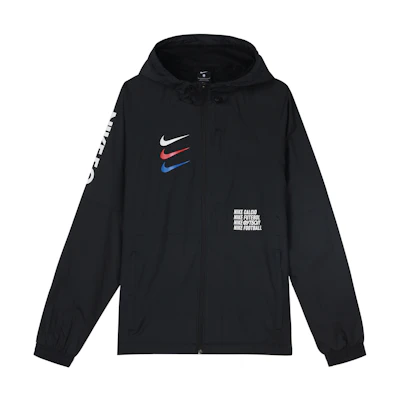 Nike F C Breathable Woven Soccer Jacket Black - Spring Collection CD6771-011