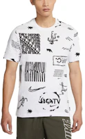 Nike F.C. Joga Bonito Printed Soccer Tee White DD1845-100 Nike F.C. Joga Bonito Printed Soccer Tee White DD1845-100