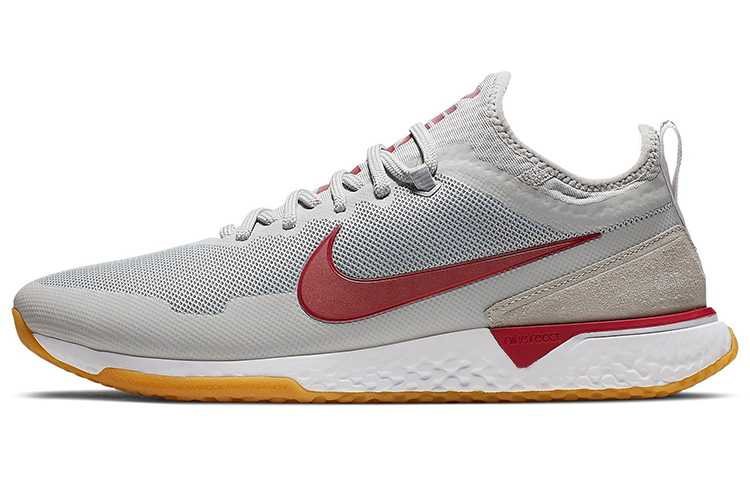 Nike F.C. Soccer Shoes Grey/Red AQ3619-061