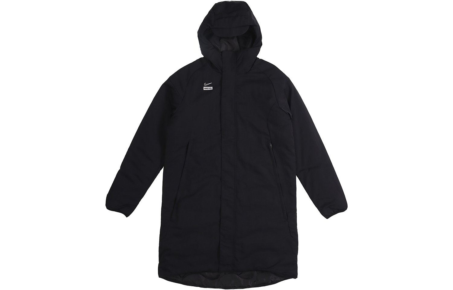 Nike F.C. Synthetic-Fill Winter Jacket Black Football Coat CT2515-010