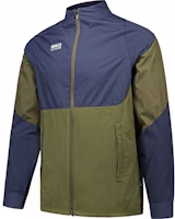 Nike FC AWF Olive Green Retro Colorblock Windbreaker Jacket CW5500-222 Nike FC AWF Olive Green Retro Colorblock Windbreaker Jacket CW5500-222