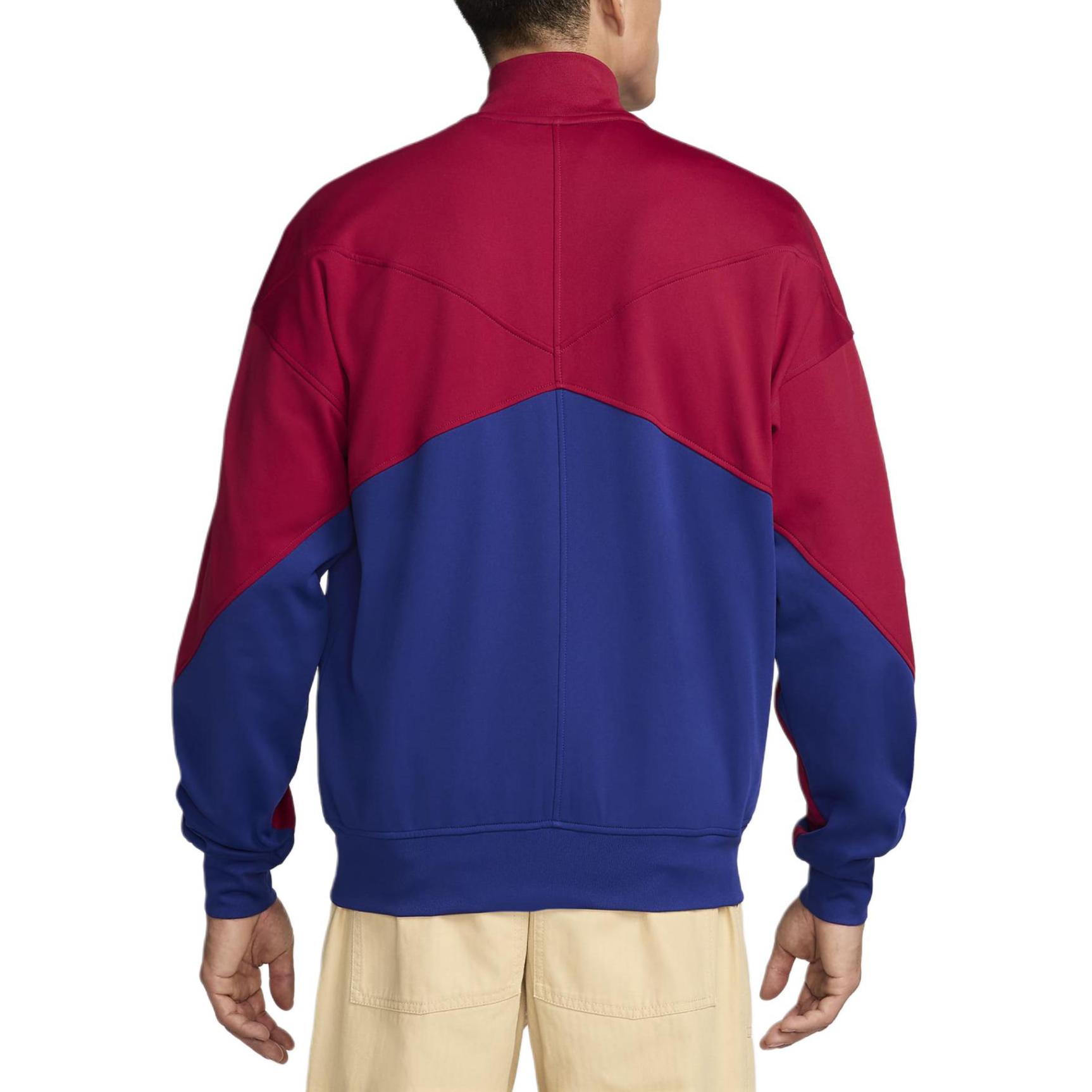 Nike FC Barcelona Dri-FIT Track Jacket Men Deep Royal Blue/Noble Red/Club Gold FN9625-455 圖 3