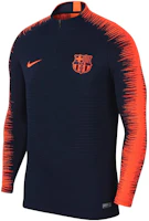 Nike FC Barcelona Half-Zip Retro Track Jacket for Men - Deep Navy 943165-452 Nike FC Barcelona Half-Zip Retro Track Jacket for Men - Deep Navy 943165-452