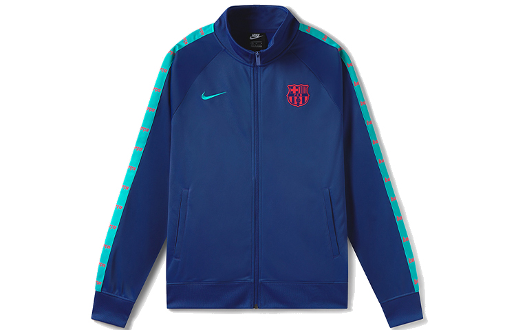 Nike FC Barcelona Retro Football Training Jacket - Deep Royal Blue CW6045-455 圖 2