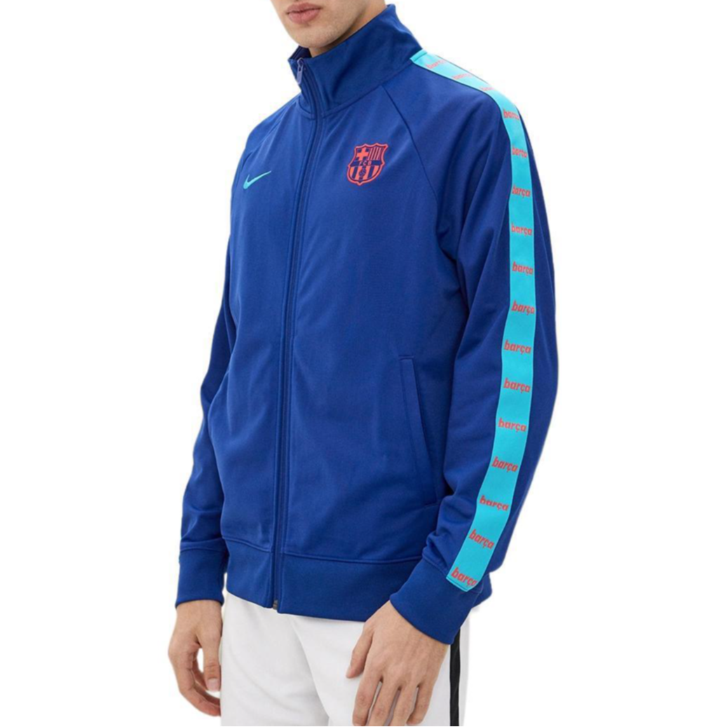 Nike FC Barcelona Retro Football Training Jacket - Deep Royal Blue CW6045-455 圖 5