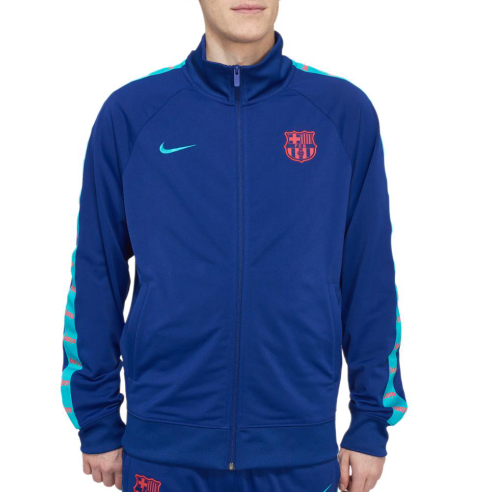 Nike FC Barcelona Retro Football Training Jacket - Deep Royal Blue CW6045-455 圖 6
