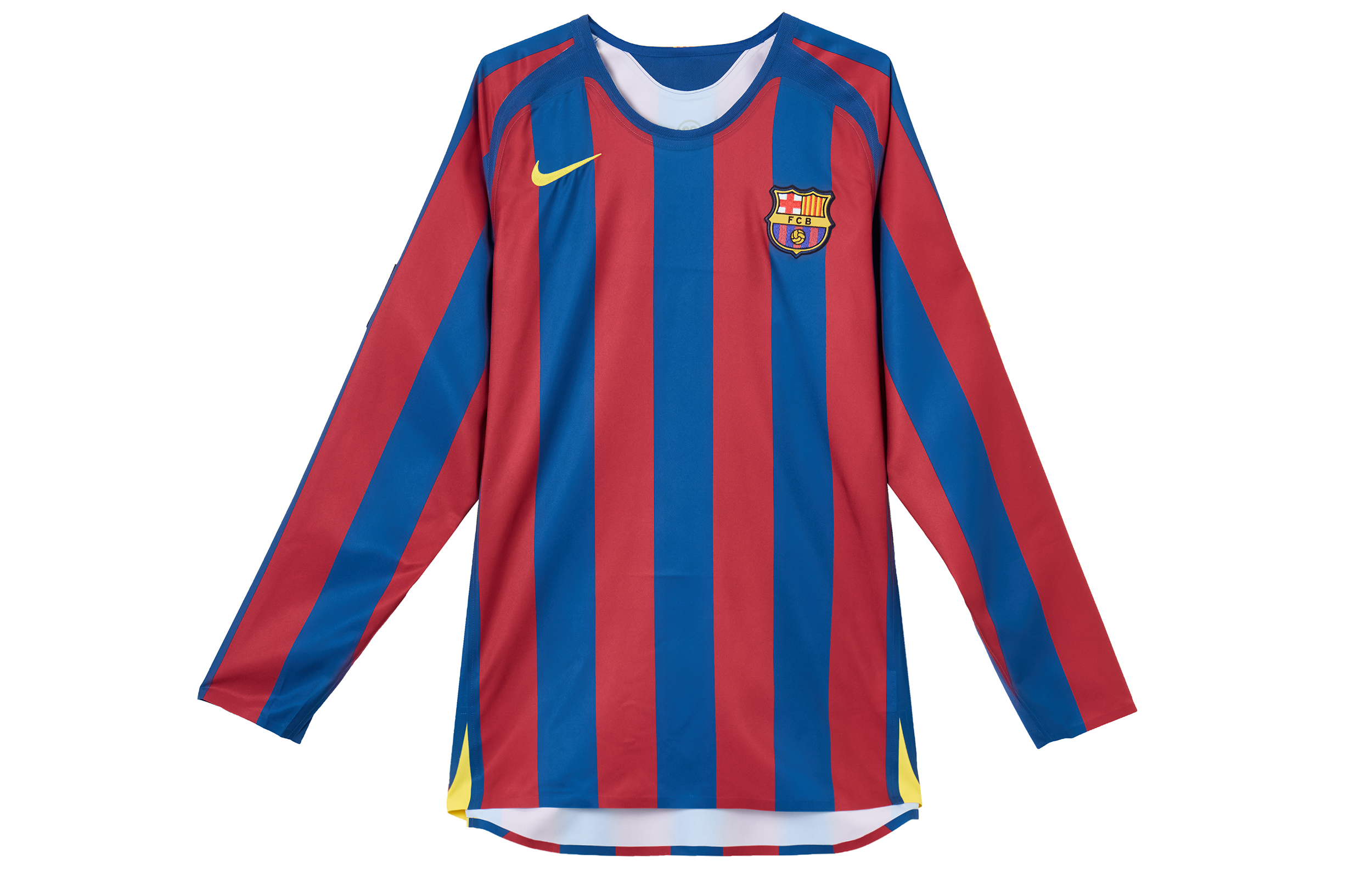 Nike FC Barcelona Ronaldinho 2005/06 Reissue Long Sleeve Jersey - HQ1462-471
