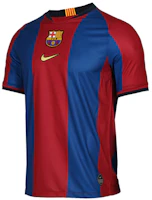 Nike FC Barcelona Training Short Sleeve Tee Red Blue Colorblock AQ5102-431 Nike FC Barcelona Training Short Sleeve Tee Red Blue Colorblock AQ5102-431