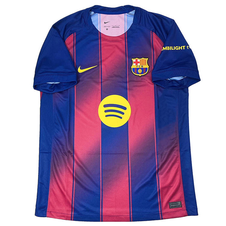 Nike FC DRI-FIT Barcelona 25/26 Home Short Sleeve Soccer Jersey - HJ4590-456