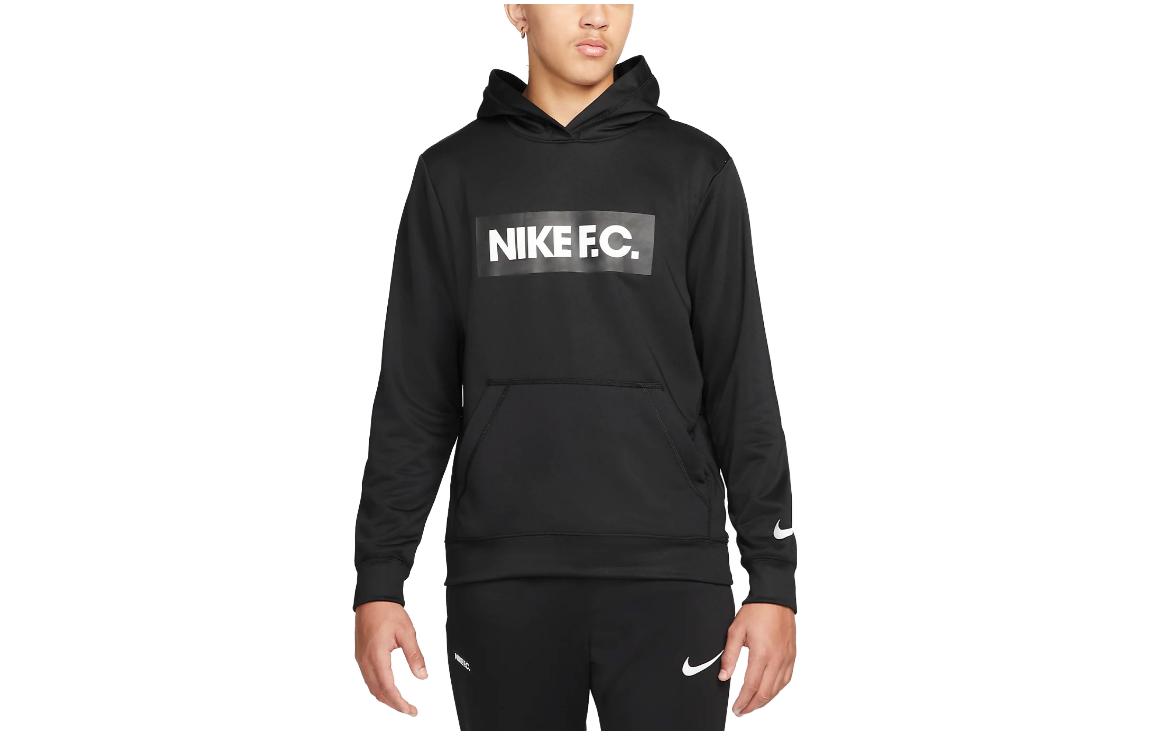 Nike FC Logo Graphic Pocket Hoodie Black DC9075-010