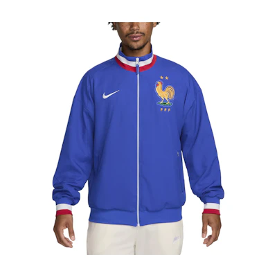Nike FFF Strike Home Light Blue Sweat-Wicking Long-Sleeve Jacket FJ2903-452