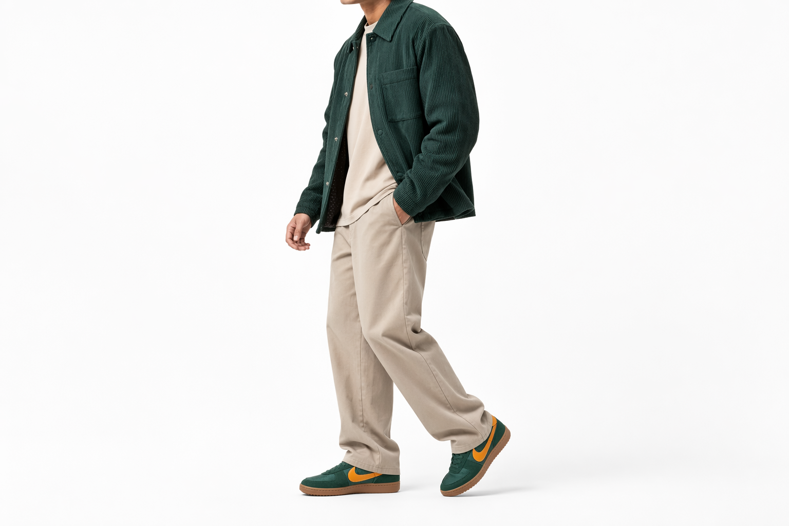 Order Nike Field General Pro 綠色/中棕膠底/專業金配色 HF3165-300