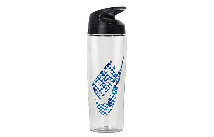 Nike Fitness Transparent Plastic Water Bottle 709ml - Simple & Portable Design N000372797624
