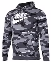 Nike Fleece-Lined Hoodie American Style - Gray AR2868-065 Nike Fleece-Lined Hoodie American Style - Gray AR2868-065