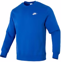 Nike Fleece Crewneck Sweatshirt Casual Training Thick Plain Pullover BV2663-480 Nike Fleece Crewneck Sweatshirt Casual Training Thick Plain Pullover BV2663-480