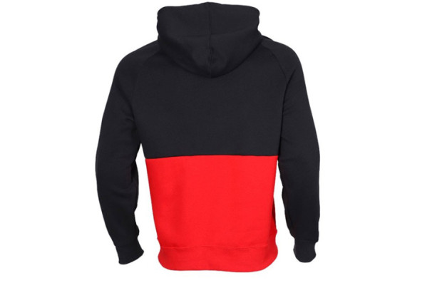 Nike Fleece Pullover Hoodie with Letter Logo Print Black CJ4825-011 圖 3