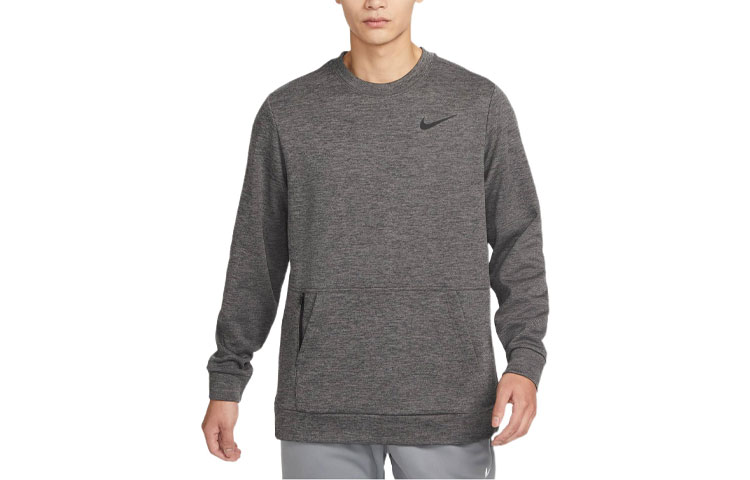 Nike Fleece Pullover Training Sweatshirt in Anthracite CU7272-071