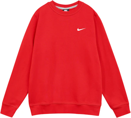 Nike Fleece Red Pullover Sweatshirt Warm Layer 916609-657 Buy Nike Fleece Red Pullover Sweatshirt Warm Layer 916609-657