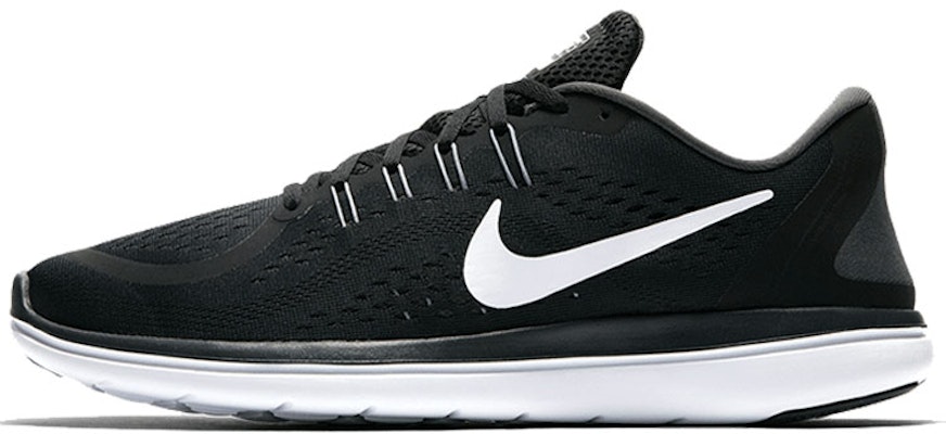 Nike Flex 2017 RN 簡約休閒 低幫 跑步鞋 男款 黑白 Buy Nike Flex 2017 RN 簡約休閒 低幫 跑步鞋 男款 黑白