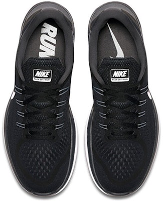 Nike Flex 2017 RN 簡約休閒 低幫 跑步鞋 男款 黑白 Shop Nike Flex 2017 RN 簡約休閒 低幫 跑步鞋 男款 黑白