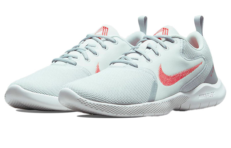 Lookbook Nike Flex Experience Run 10 Extra Wide ''Platinum Tint Chile Rosso'' DH5423-009