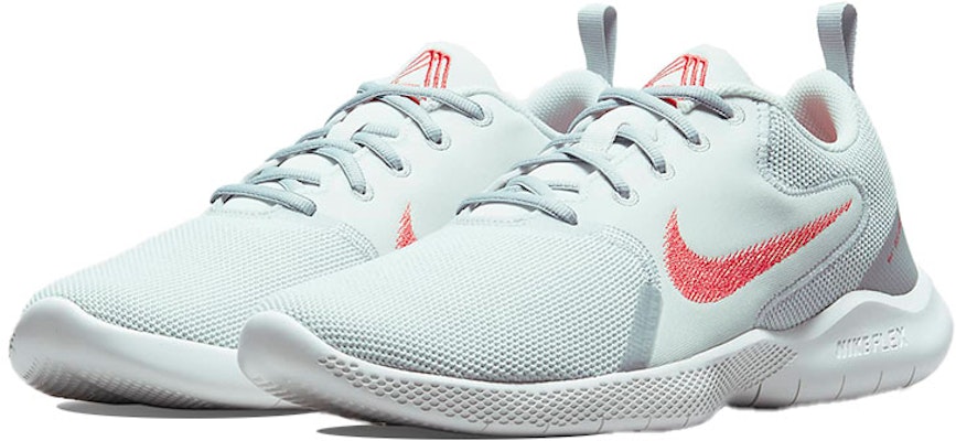 Nike Flex Experience Run 10 Extra Wide 'Platinum Tint Chile Red' DH5423-009 Lookbook Nike Flex Experience Run 10 Extra Wide 'Platinum Tint Chile Red' DH5423-009